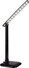 NL30 (черный, настольный светодиодный светильник на подставке,9В, )