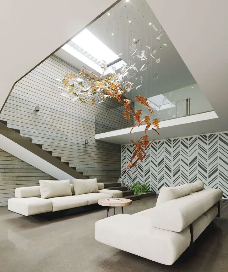 FLYING LEAVES в интерьере