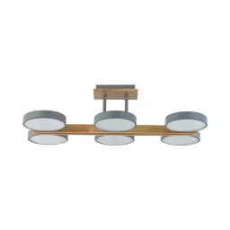 8031/108CL LEDIO LN24 серый, дерево/металл, акрил Потолочный светильник LED 108W 3000-6000К 220V PLA