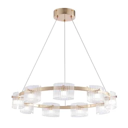 4248-9P, подвесная люстра, D620xH1300/1500, 9xLEDx5.5W, 1080LM, 4000K
