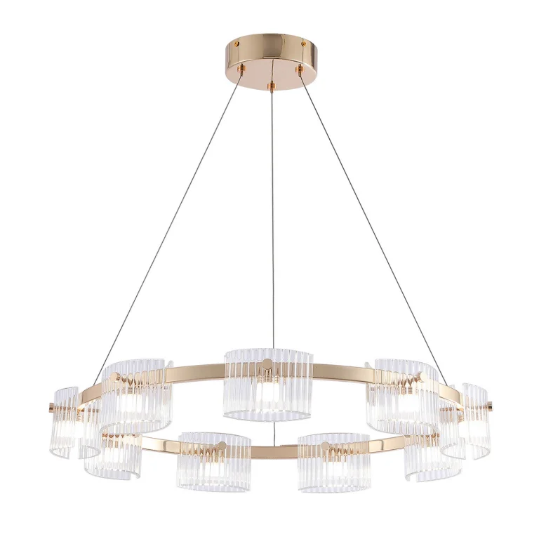 4248-9P, подвесная люстра, D620xH1300/1500, 9xLEDx5.5W, 1080LM, 4000K