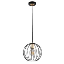 Escada 10176/1S E27*60W Black/Brass