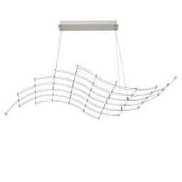 7057/45L HIGHTECH ODL25 Подвесной светильник нерж/сталь  IP20 LED 3000K 220V WELKIN