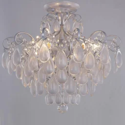 Потолочная люстра Crystal Lux Sevilia PL4 Silver