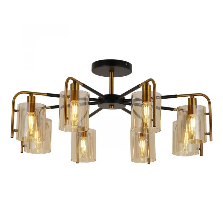Escada 671/8P E14*40W Black/Gold