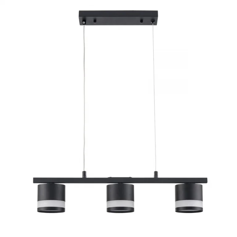 8240/3 COMFI LN25 черный, металл/акрил Светильник подвесной LED GX53 3*7W 220V LANIKA