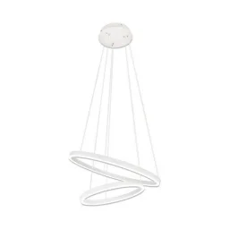 08219,01A(4000K) Подвес Тор белый d60+40 h110 Led 60W (4000K)