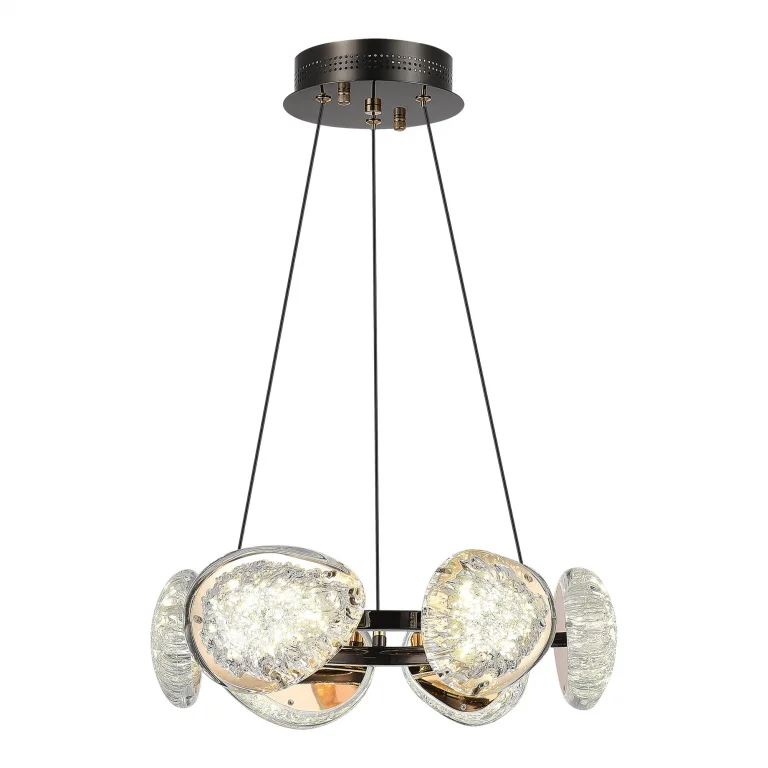SL6018.203.48 Светильник подвесной ST-Luce Черный/Золотистый LED 148W 4000K