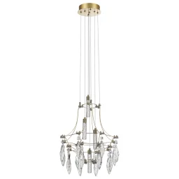 7000/35L CLASSIC ODL25 Подвесной светильник металл/хрусталь/нерж сталь IP20 LED 35W 4000K 220-240V F
