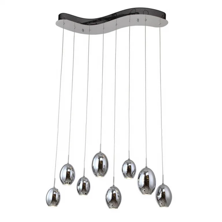08024 Подвес Метеорит хром w70*30 h120 Led 24W (4000K)