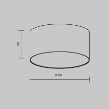 Потолочный светильник Technical C032CL-12W4K-RD-B