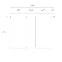 Трек-система Denkirs DK55SET04-01-DB