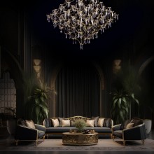Подвесной светильник LOFT IT 10259/800 Gold Asfour