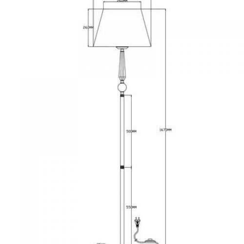 Торшер Moderli V2540-1F