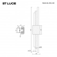 Бра ST-Luce SL6116.341.02