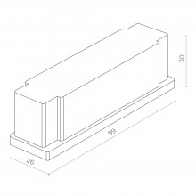 Накладка ST-Luce ST063.400.00