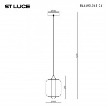 Подвесной светильник ST-Luce SL1193.313.01