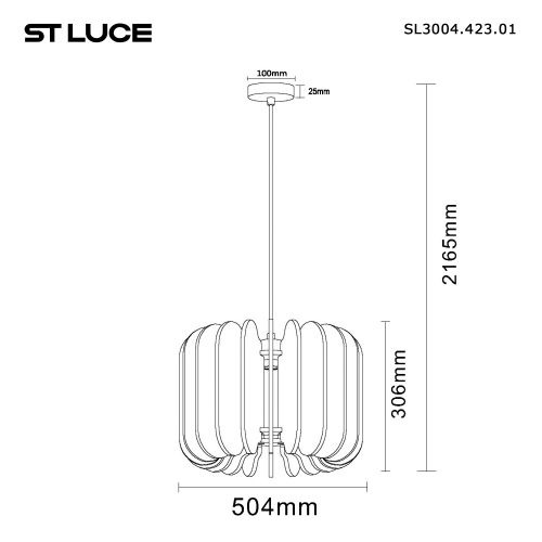 Подвесной светильник ST-Luce SL3004.423.01