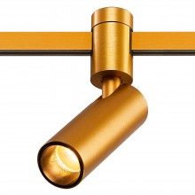 ST811.206.05 Магнитный трековый светильник FARM Золотистый LED 1*5W 3000K 350Lm Ra90 60 IP20 D35xH10