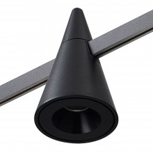 ST813.406.05 Магнитный трековый светильник FARM Черный LED 1*5W 3000K 325Lm Ra90 60 IP20 D70xH115 24