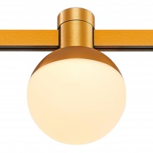 ST815.206.05 Магнитный трековый светильник FARM Золотистый LED 1*5W 3000K 89Lm Ra90 120 IP20 D75xH10