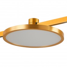 ST818.206.12 Магнитный трековый светильник FARM Золотистый LED 1*10W 3000K 520Lm Ra90 120 IP20 D168x