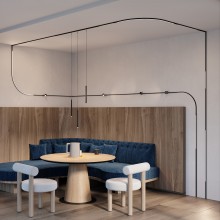 Трековыйсветильник TR190-1-5W2.7K-B