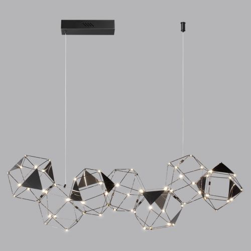 5087/32L L-VISION ODL25 черный хром/металл Люстра LED 32W 4000K 1900Лм TRELLIS