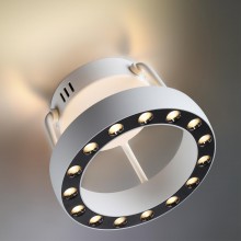 359397 OVER NT24 000 белый Светильник накладной светодиодный IP20 LED 12W вниз/5W вверх 220V 1360Лм 