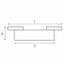 206437 Светильник 24V д/1-фазн трека LINEA SMD LED 8W 700LM 100G ЧЕРНЫЙ 3000K