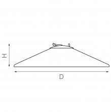 208412 Светильник д/трека 48V NOVE LED 18W 1678LM 180G КРАСНЫЙ 3000K IP20