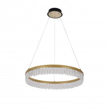 4186-1P, подвесная люстра, D600xH130/1000, LEDx68W, 3570LM, 3000-6000K, included, remote control