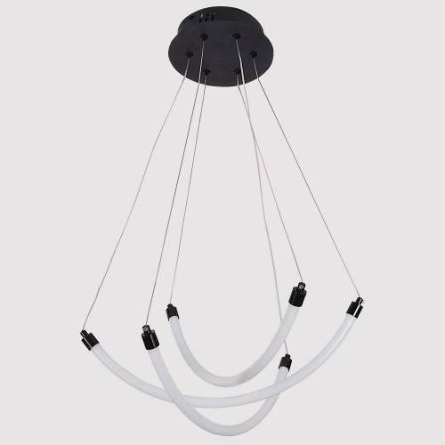 4468-3P, подвесная люстра, D520xH1000/1800, LEDx22W, 1880LM, 3000-6500K, included, remote control