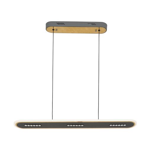 4472-3P, подвесная люстра, L800xW115xH1000/1600, LEDx63W, 4600LM, 3000-6500K, included, remote contr