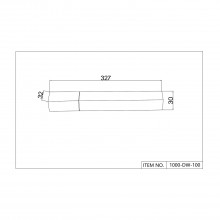 1000-DW-100, блок питания, L327xW32xH30, 100W, 42V, IP20