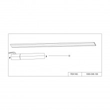 1000-DW-100, блок питания, L327xW32xH30, 100W, 42V, IP20