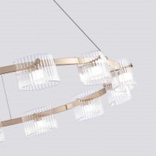 4248-12P, подвесная люстра, D820xH1300/1500, 12xLEDx5W, 1440LM, 4000K