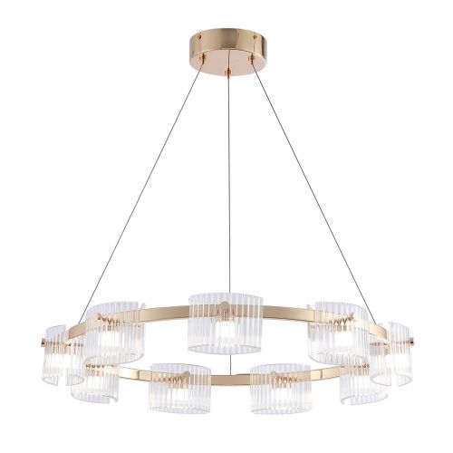 4248-9P, подвесная люстра, D620xH1300/1500, 9xLEDx5.5W, 1080LM, 4000K