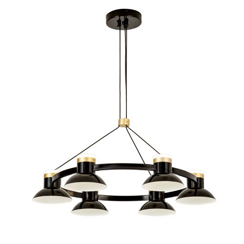 4516-6P, подвесная люстра, D625xH300/1800, 6xLEDx10W, 4800LM, 4000K