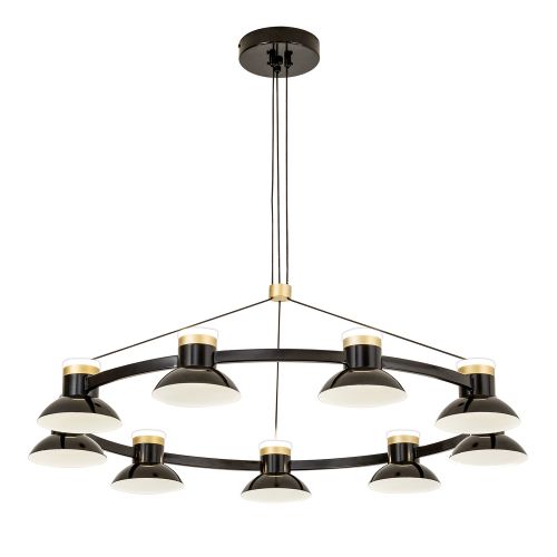 4516-9P, подвесная люстра, D880xH300/1800, 9xLEDx10W, 7200LM, 4000K