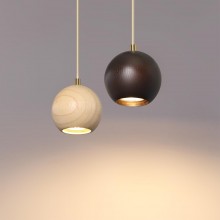 7061/1 L-VISION ODL25 Подвесной светильник светлое дерево/металл IP20 GU10 LED 7W  220V CAUCHO