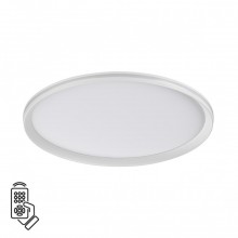 7749/80L MITRA LED SN Светильник металл/PMMA/белый LED 80Вт 3000-6000К D495 IP20 пульт ДУ BETA