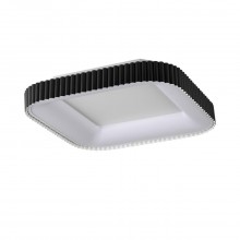 7768/56L AVRA LED SN Светильник металл/белый/черный LED 56Вт+14Вт 3000-6000K 500х500 IP43 ССТ+подсве