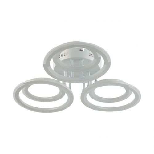 8028/80CL LEDIO LN24 белый/белый, металл/акрил Потолочный светильник с ПДУ LED 80W 3000-6000К 220V O
