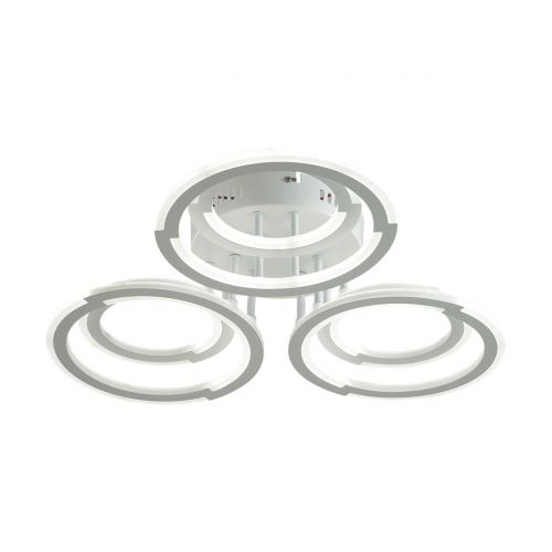 8028/80CL LEDIO LN24 белый/белый, металл/акрил Потолочный светильник с ПДУ LED 80W 3000-6000К 220V O