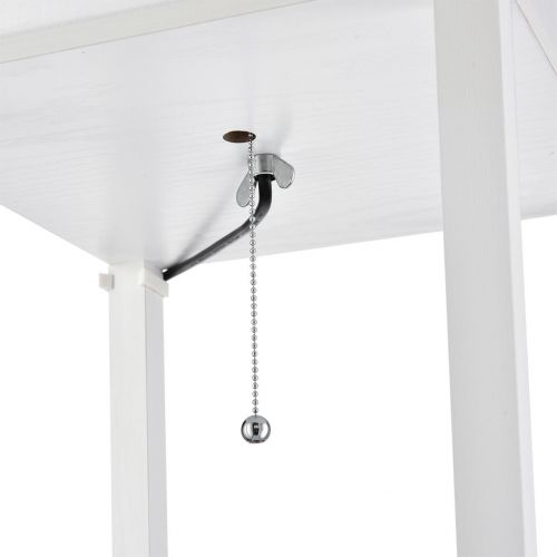 8089/1F COMFI LN24 белый, дерево/текстиль Торшер Е27 1*60W 220V PRACTIC