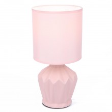 8227/1T MODERNI LN25 розовый, керамика/текстиль Настольная лампа E14 1*40W 220V ORIGAMIA