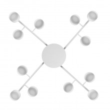 8235/12C COMFI LN25 белый, металл Люстра потолочная LED GX53 12*10W 220V GARETA