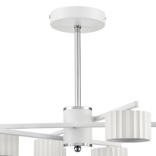 8241/6C COMFI LN25 белый/хром, металл Люстра потолочная LED GX53 6*7W 220V KARINA