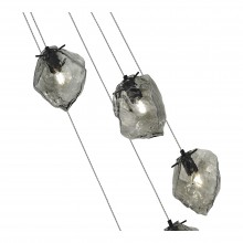 SL1175.403.05 Светильник подвесной ST-Luce Черный/Серо-зеленый E14 540W